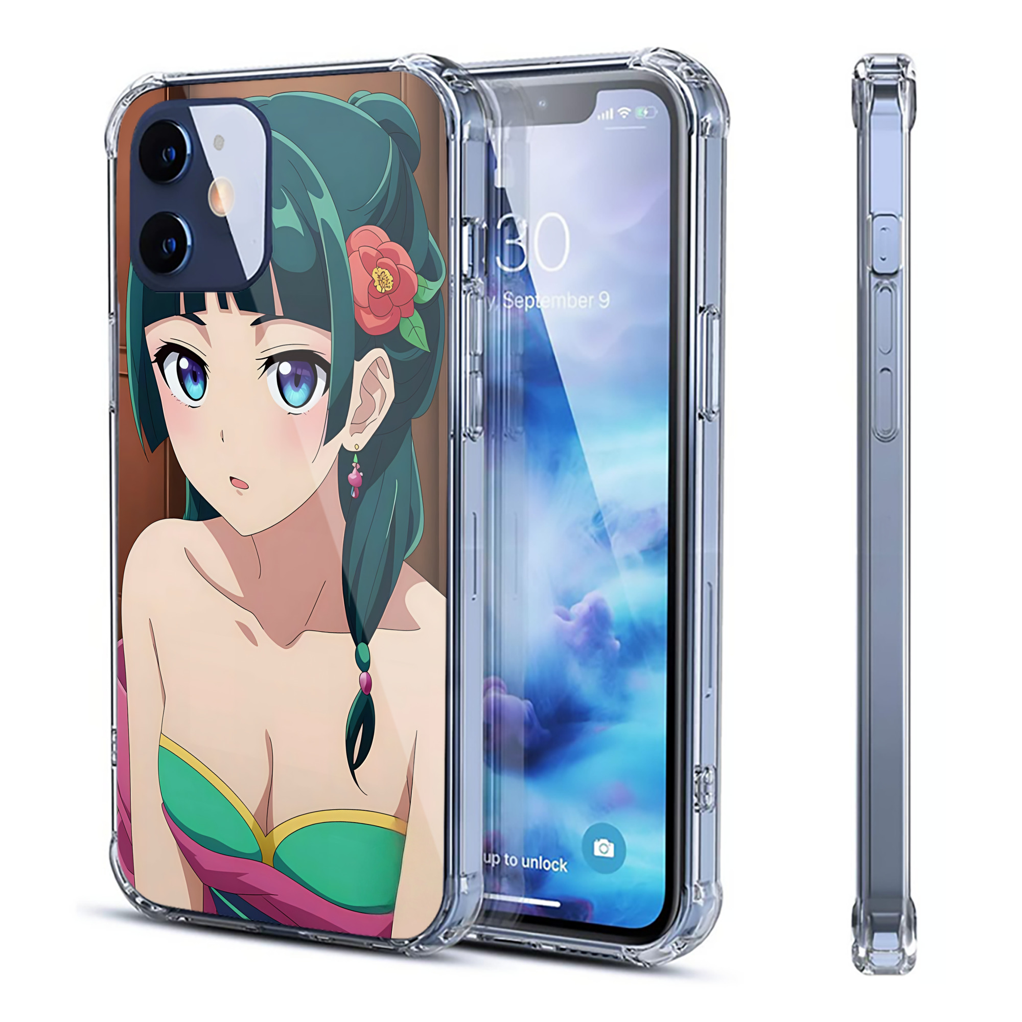 （画像用） 薬屋のひとりごと The Apothecary Diaries 【iPhone 12シリーズ対応】透明スマホケース（クリアソフトケース）
